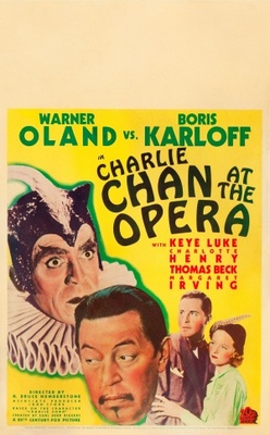 Charlie Chan at the Opera Canvas Poster