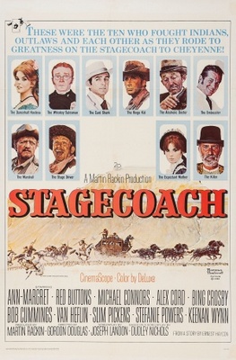 Stagecoach Wood Print