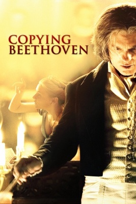 Copying Beethoven Wooden Framed Poster