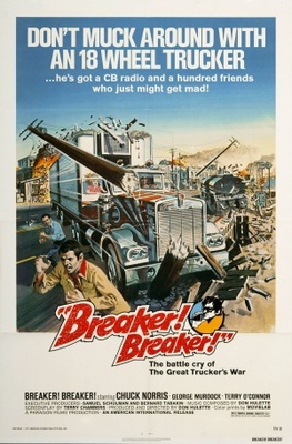 Breaker Breaker Wooden Framed Poster