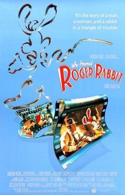 Who Framed Roger Rabbit Wooden Framed Poster