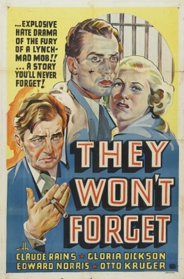 They Won't Forget Metal Framed Poster