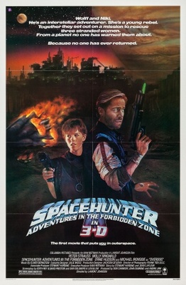 Spacehunter: Adventures in the Forbidden Zone Poster with Hanger