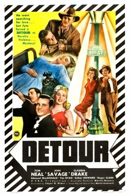 Detour Canvas Poster