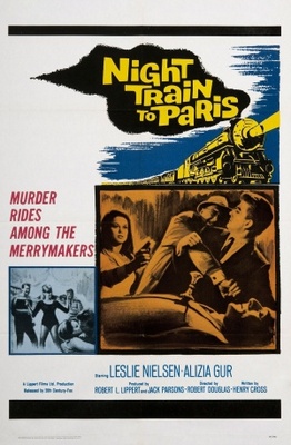 Night Train to Paris Wooden Framed Poster