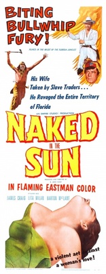 Naked in the Sun Wooden Framed Poster