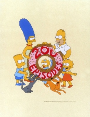 The Simpsons Wood Print
