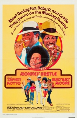 The Monkey Hu$tle Metal Framed Poster