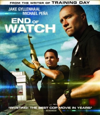 End of Watch Wooden Framed Poster