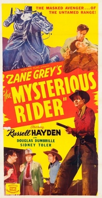 The Mysterious Rider Metal Framed Poster