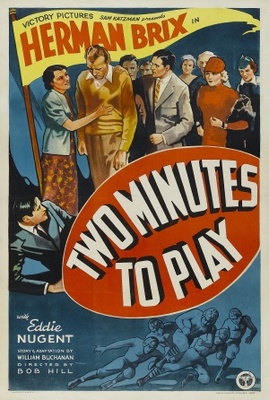 Two Minutes to Play Metal Framed Poster