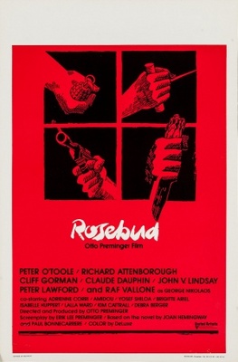 Rosebud Wooden Framed Poster