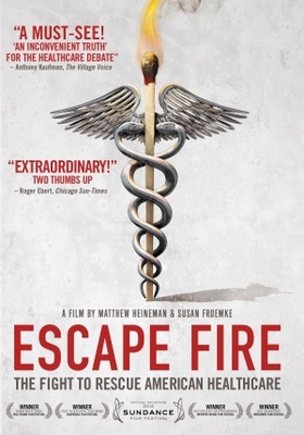Escape Fire: The Fight to Rescue American Healthcare Wooden Framed Poster