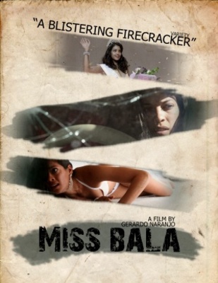 Miss Bala Wooden Framed Poster