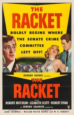 The Racket Poster with Hanger