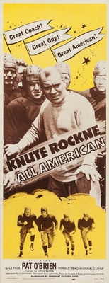 Knute Rockne All American pillow
