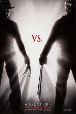 Freddy vs. Jason Wooden Framed Poster