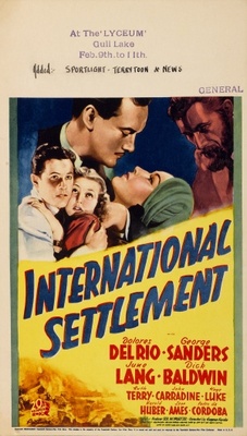International Settlement Metal Framed Poster