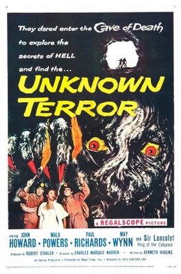 The Unknown Terror Wooden Framed Poster