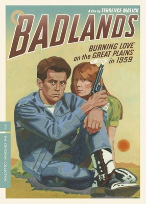 Badlands Poster with Hanger