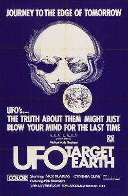 UFO: Target Earth Wooden Framed Poster