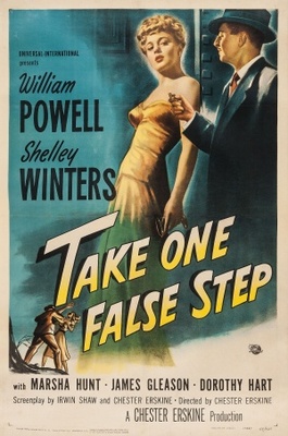 Take One False Step Wooden Framed Poster