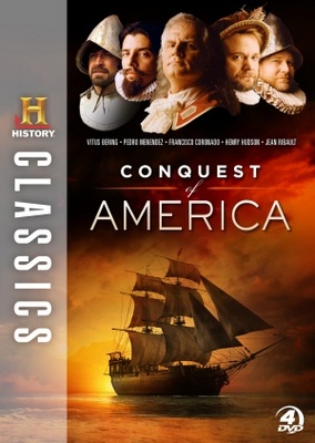 The Conquest of America Wooden Framed Poster