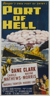 Port of Hell Metal Framed Poster