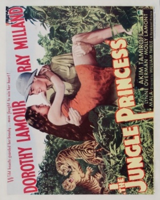 The Jungle Princess Metal Framed Poster