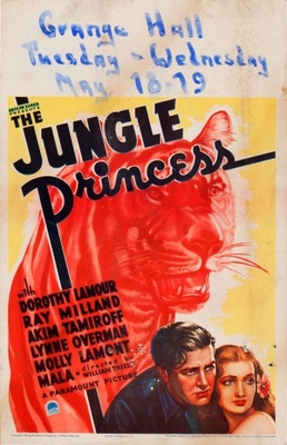 The Jungle Princess Wood Print