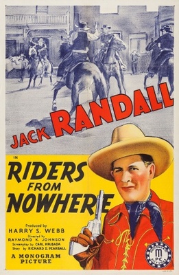 Riders from Nowhere Wooden Framed Poster
