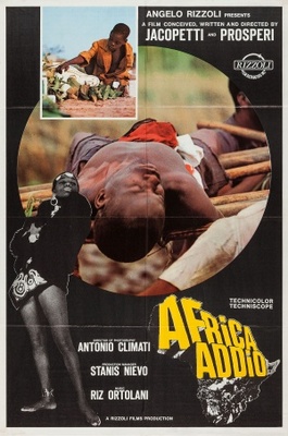 Africa addio Poster with Hanger