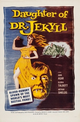 Daughter of Dr. Jekyll Wooden Framed Poster