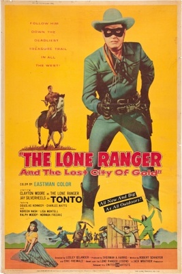 The Lone Ranger and the Lost City of Gold Wooden Framed Poster