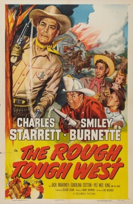 The Rough, Tough West Poster with Hanger
