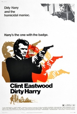 Dirty Harry Wooden Framed Poster
