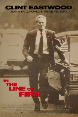 In The Line Of Fire Metal Framed Poster