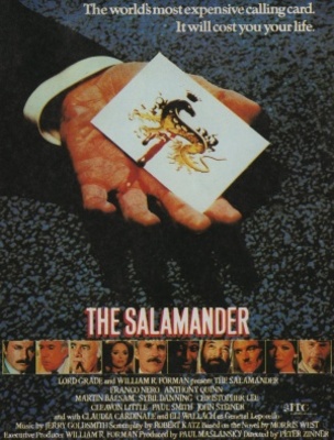 The Salamander Canvas Poster