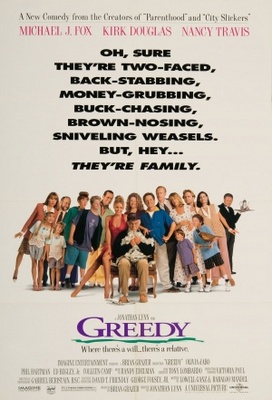 Greedy Canvas Poster
