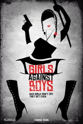 Girls Against Boys Wooden Framed Poster