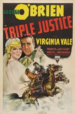 Triple Justice Metal Framed Poster