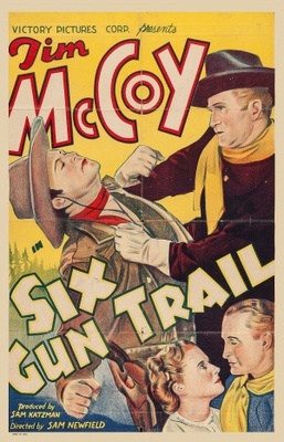 Six-Gun Trail Poster with Hanger