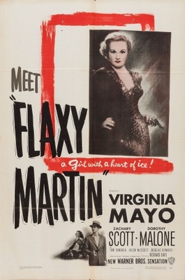 Flaxy Martin Wooden Framed Poster