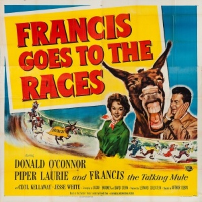 Francis Goes to the Races Canvas Poster