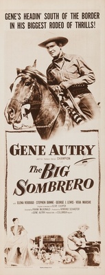 The Big Sombrero Metal Framed Poster