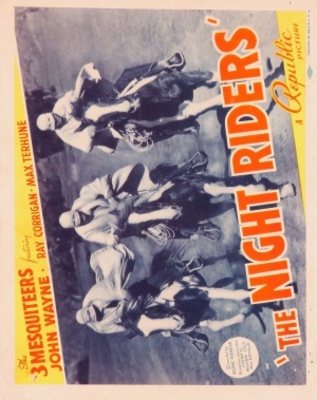 The Night Riders Poster with Hanger