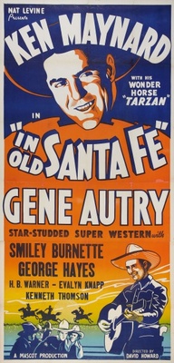 In Old Santa Fe Poster with Hanger
