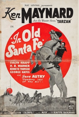 In Old Santa Fe Poster with Hanger