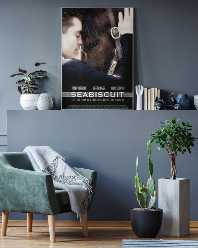 Seabiscuit Metal Framed Poster