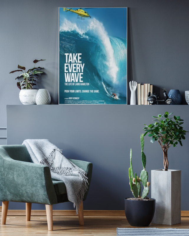 Take Every Wave: The Life of Laird Hamilton Metal Framed Poster